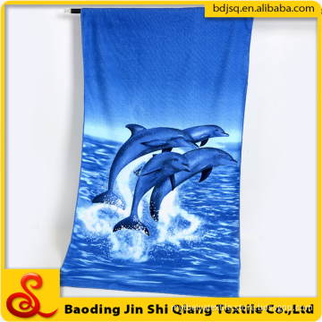 Wholesale Microfiber Bathroom Towel, Fish Design Beach Towel